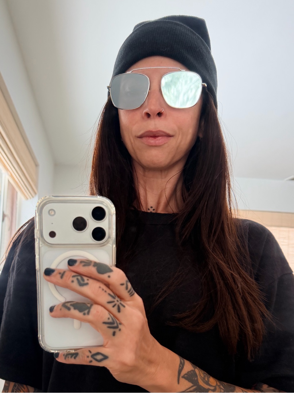 Mirrored Aviator Sunglasses By Spitfire